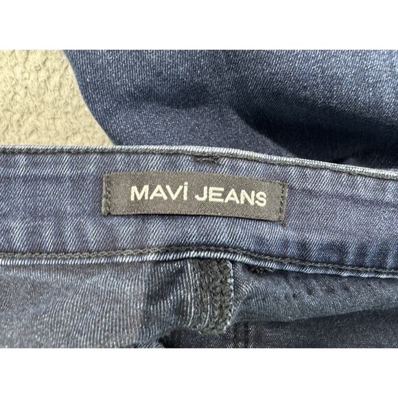 Mavi Jeans Jake Slim Leg Mens 36x30.5 Medium Wash Blue Stretch Denim Pant Preppy - Picture 8 of 16